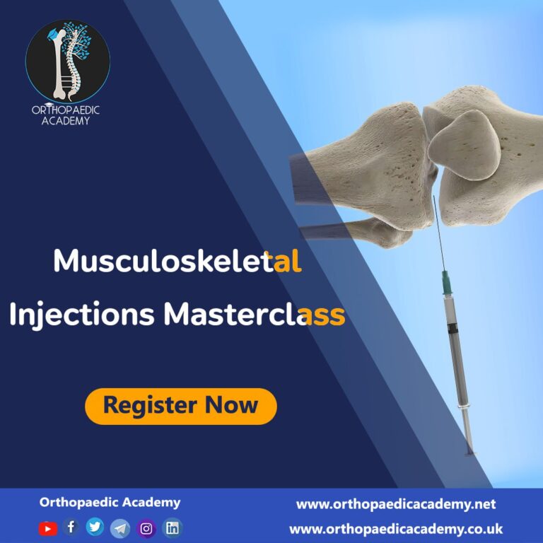 Musculoskeletal Injections Masterclass